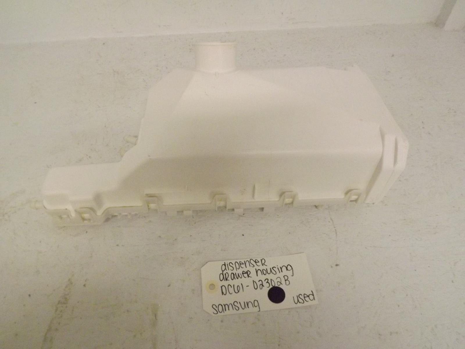 Samsung Washer DC61-02302B Dispenser Drawer Housing Used Samsung Washer DC61-02302B Dispenser Drawer Housing Used